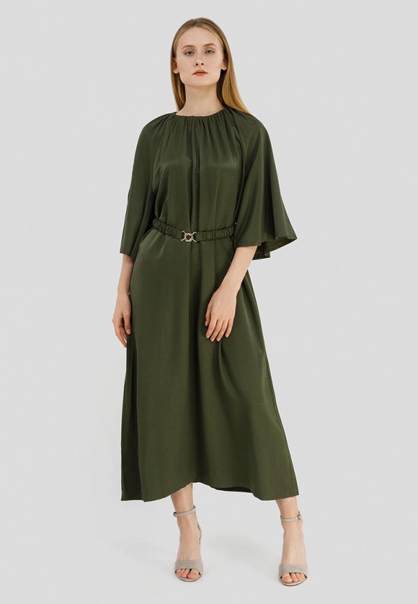женское повседневные платье inwear, зеленое