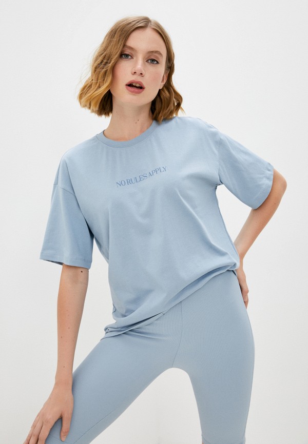 женская футболка mark formelle, голубая