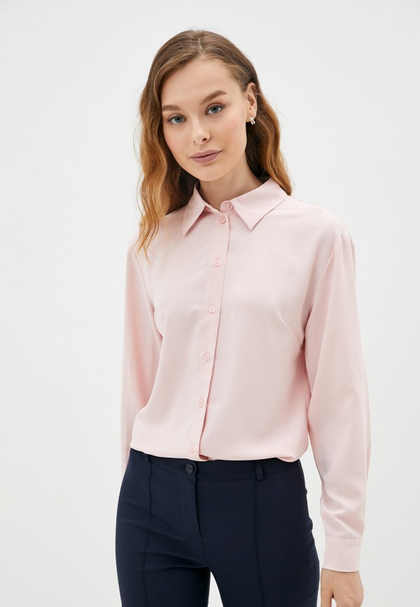 женская блузка с длинным рукавом ruxara, розовая