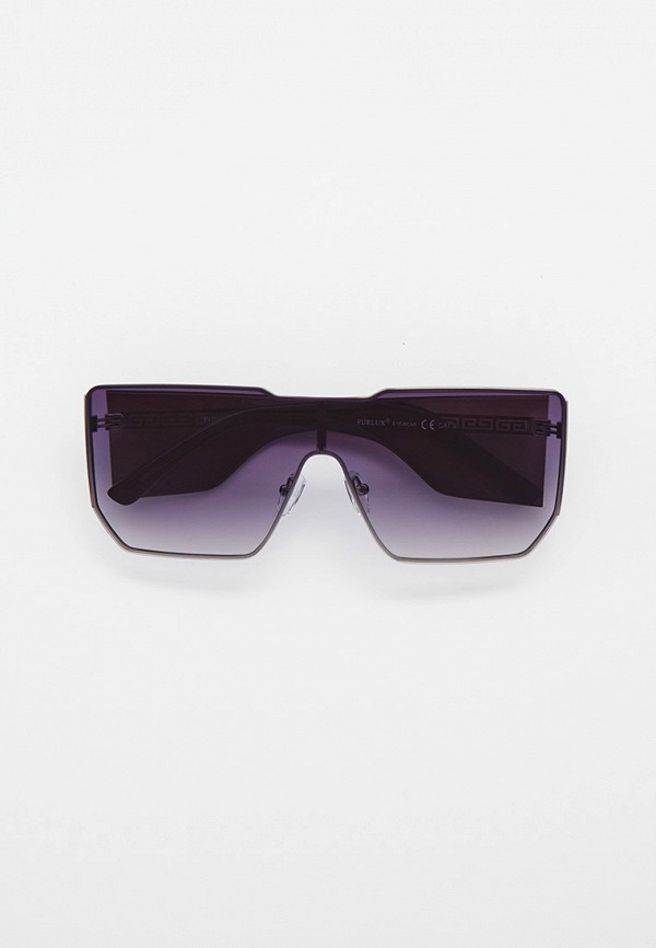 женские квадратные солнцезащитные очки furlux, серые
