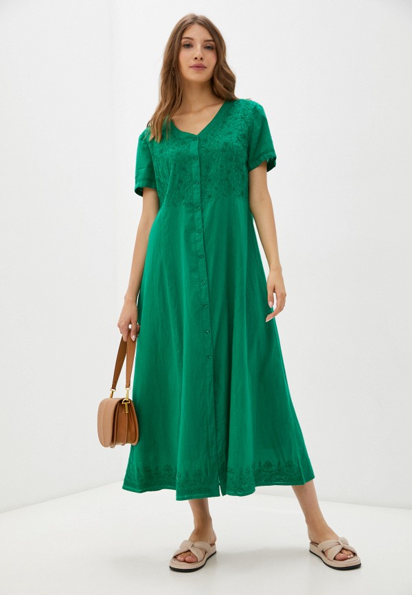 женское повседневные платье naemy beach, зеленое
