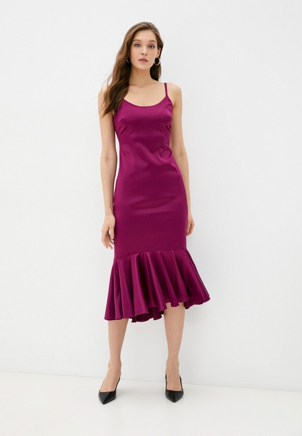 женское вечерние платье fnc, фиолетовое