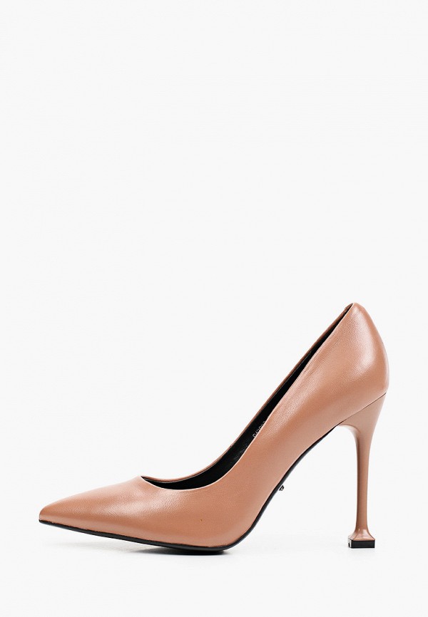 женские туфли-лодочки vitacci, коричневые