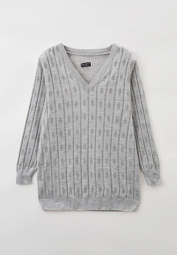женский пуловер masteritsa new classic, серый