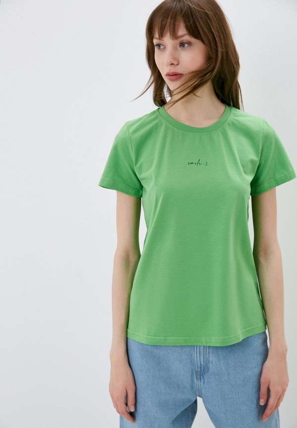 женская футболка riori, зеленая