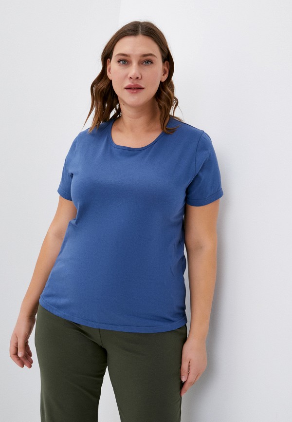женская футболка riori, синяя