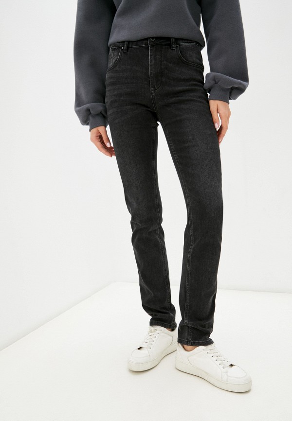 женские прямые джинсы mossmore, серые