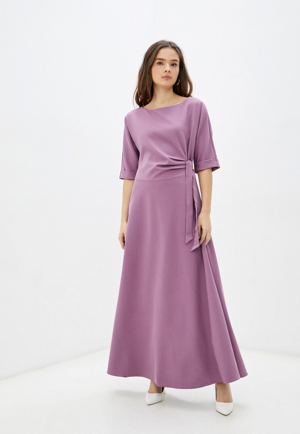 женское повседневные платье settimo senso, фиолетовое