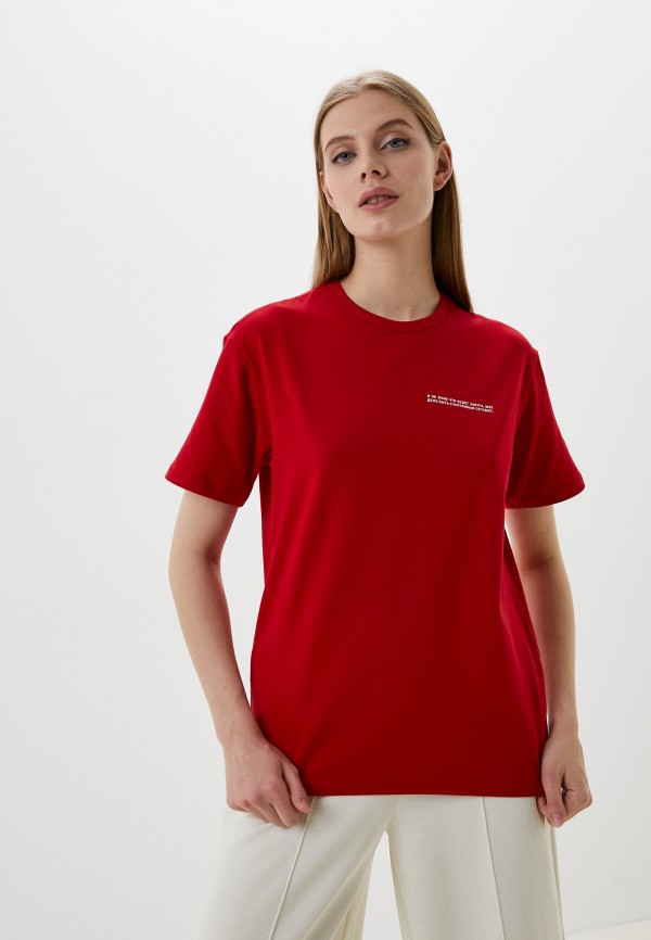 женская футболка tatika, красная