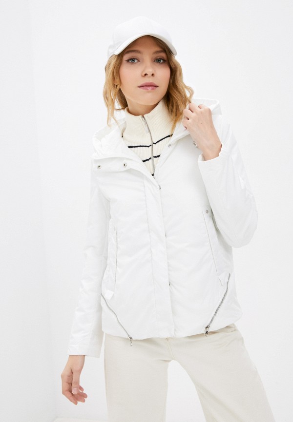 женская утепленные куртка purelife, белая