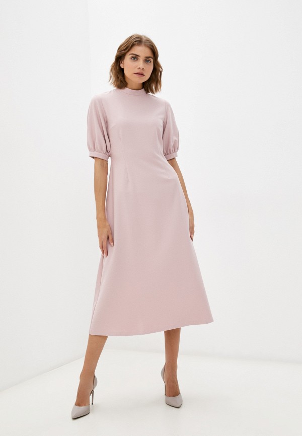 женское повседневные платье селфиdress, розовое