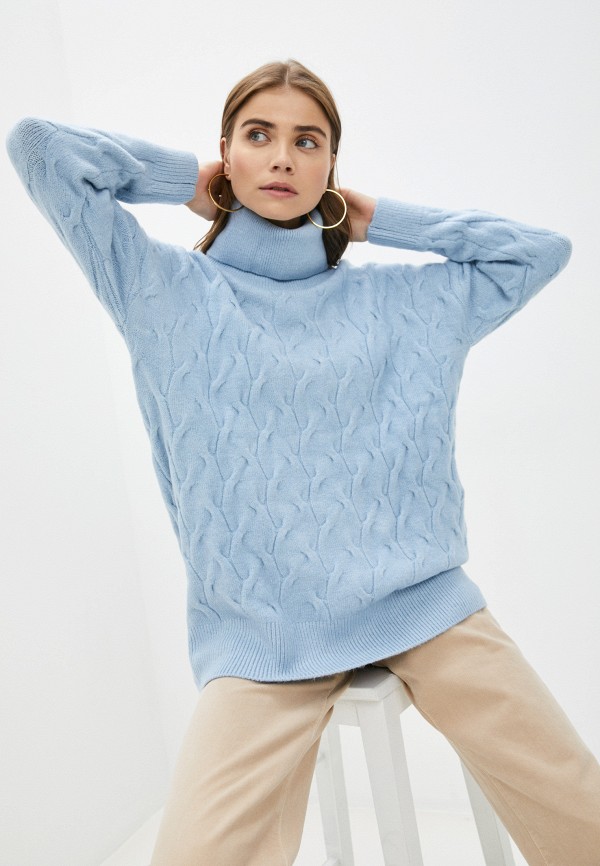 женский свитер baon, голубой