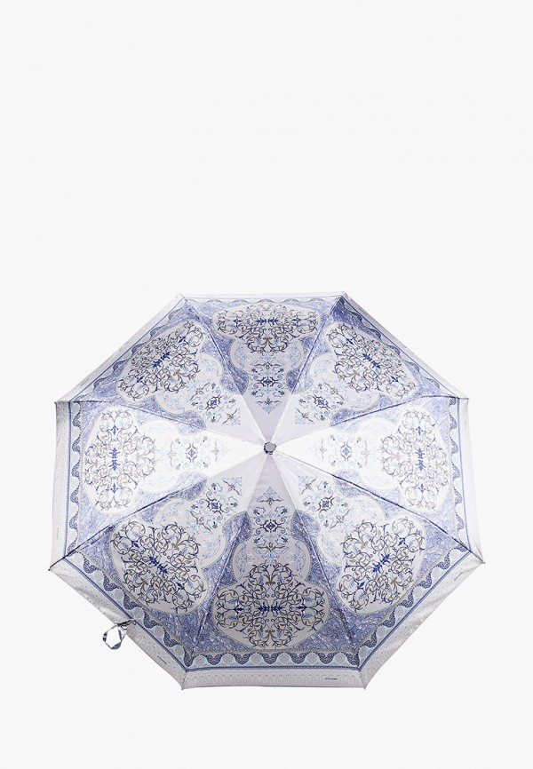 женский складные зонт eleganzza, голубой