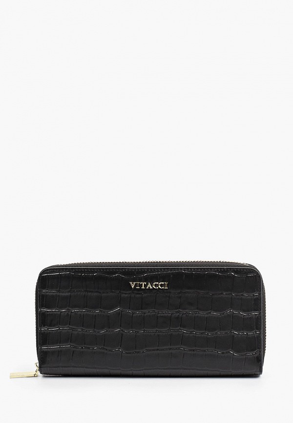 женский кошелёк vitacci, черный