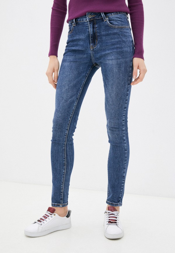 женские джинсы скинни primm, синие