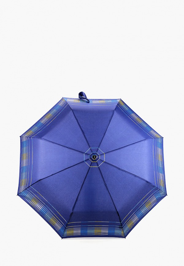 женский складные зонт doppler, синий