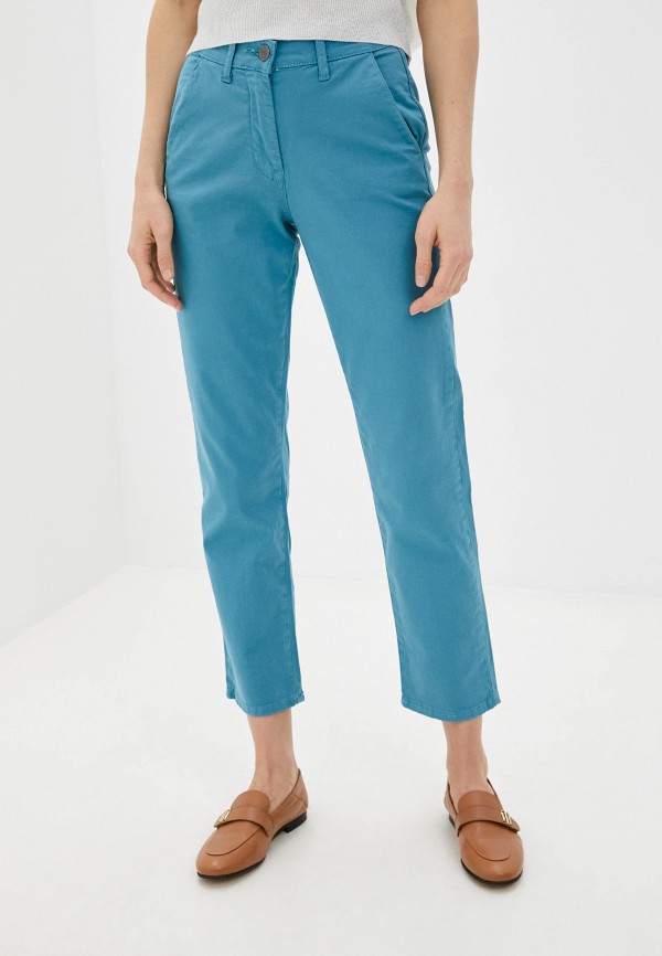 женские повседневные брюки lilly bennet, голубые
