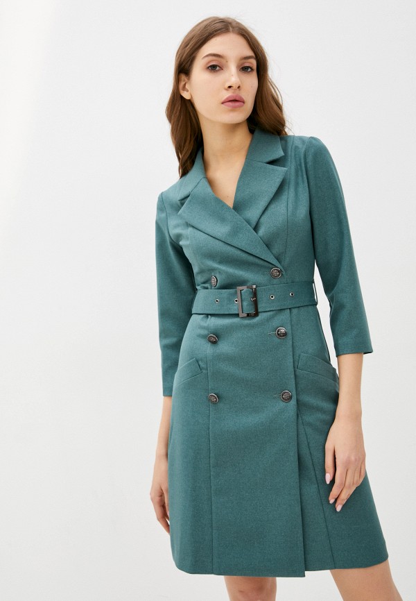 женское платье-пиджаки pf, зеленое