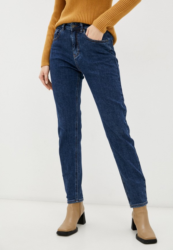 женские джинсы-мом mossmore, синие