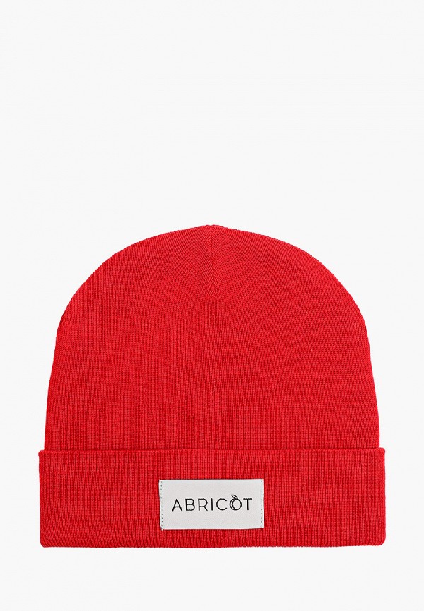 женская шапка abricot, красная