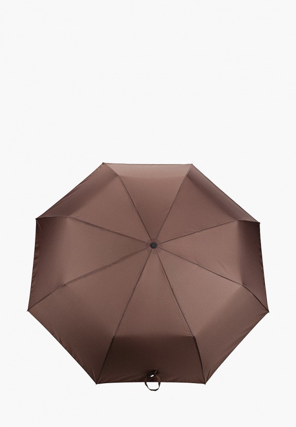 женский складные зонт labbra, коричневый