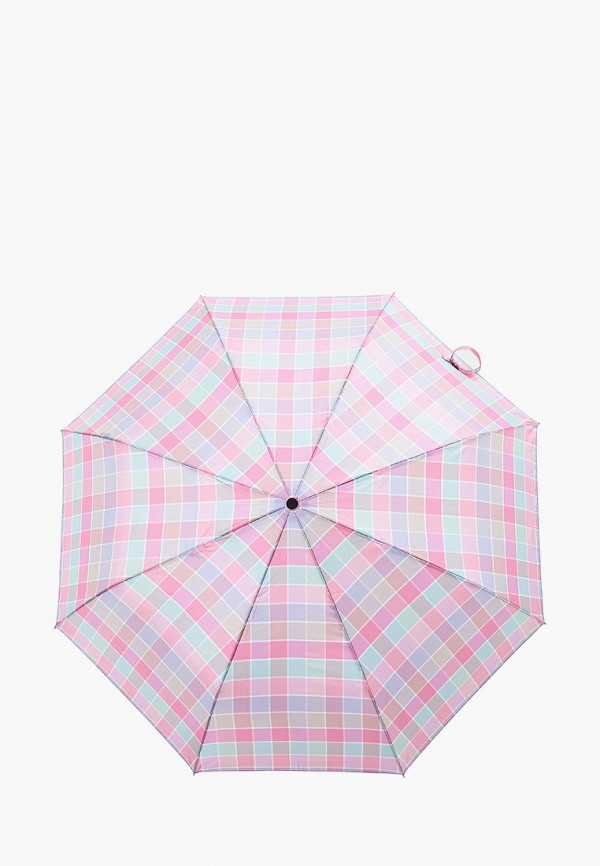 женский складные зонт labbra, розовый