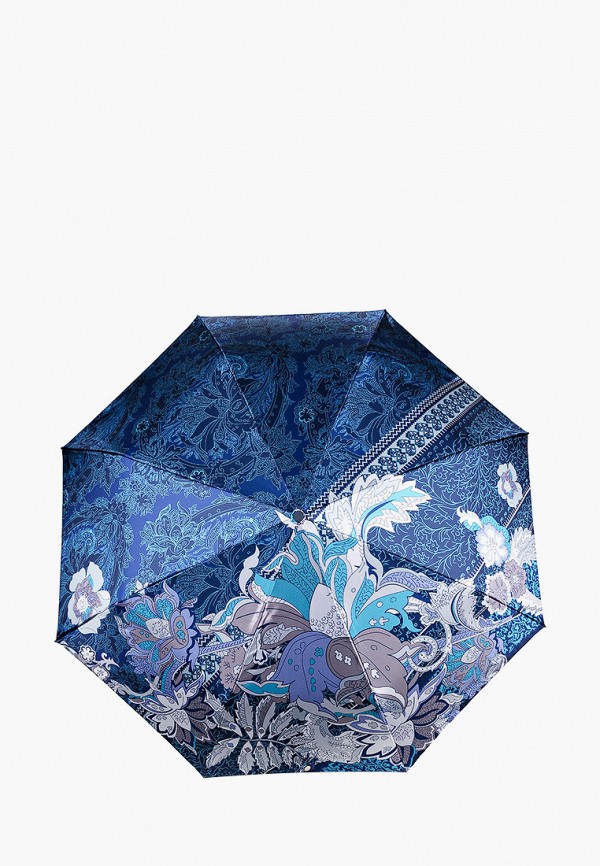 женский складные зонт eleganzza, синий
