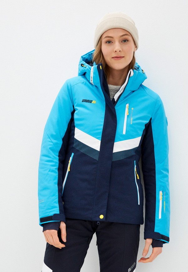 женская горнолыжные куртка high experience, синяя
