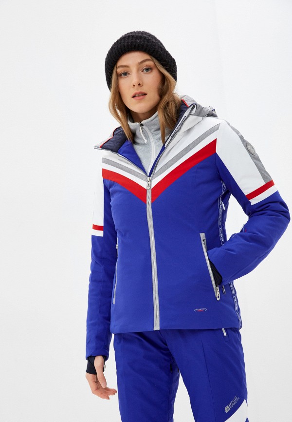 женская горнолыжные куртка high experience, синяя