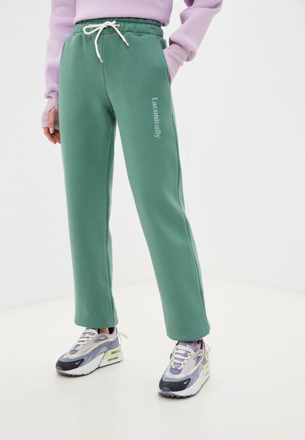 женские спортивные брюки riori, зеленые