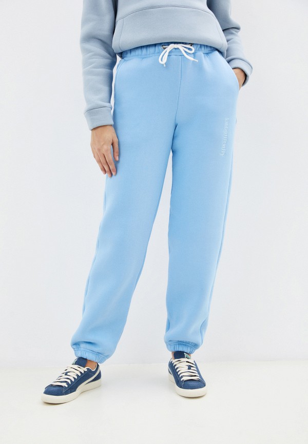 женские спортивные брюки riori, голубые