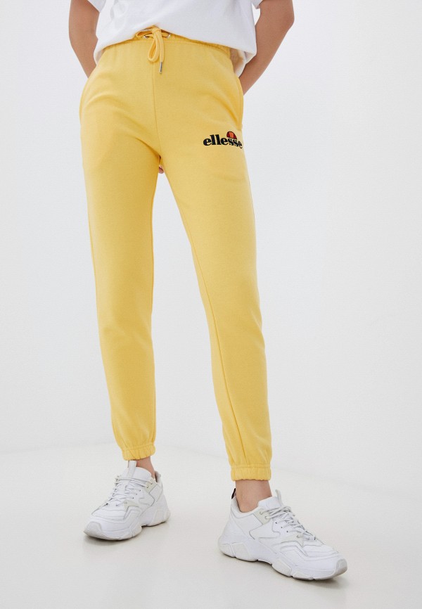 женские спортивные брюки ellesse, желтые