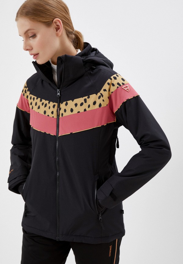 женская горнолыжные куртка brunotti, черная