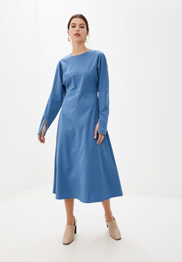 женское повседневные платье totti, синее