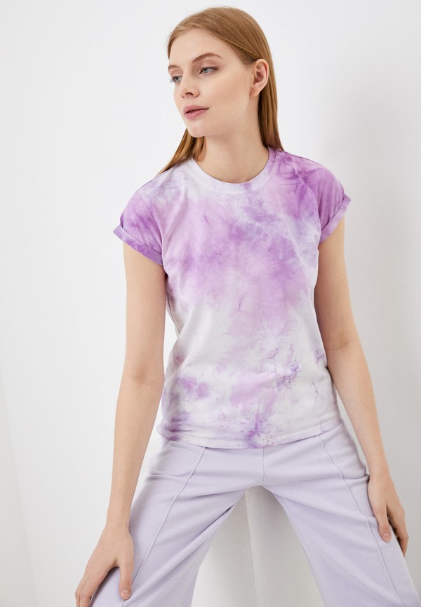 женская футболка materia, фиолетовая