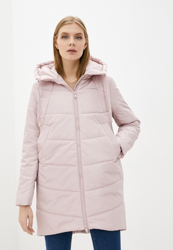 женская утепленные куртка o’stin, розовая