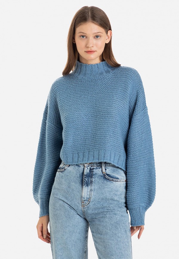 женский свитер gloria jeans, голубой