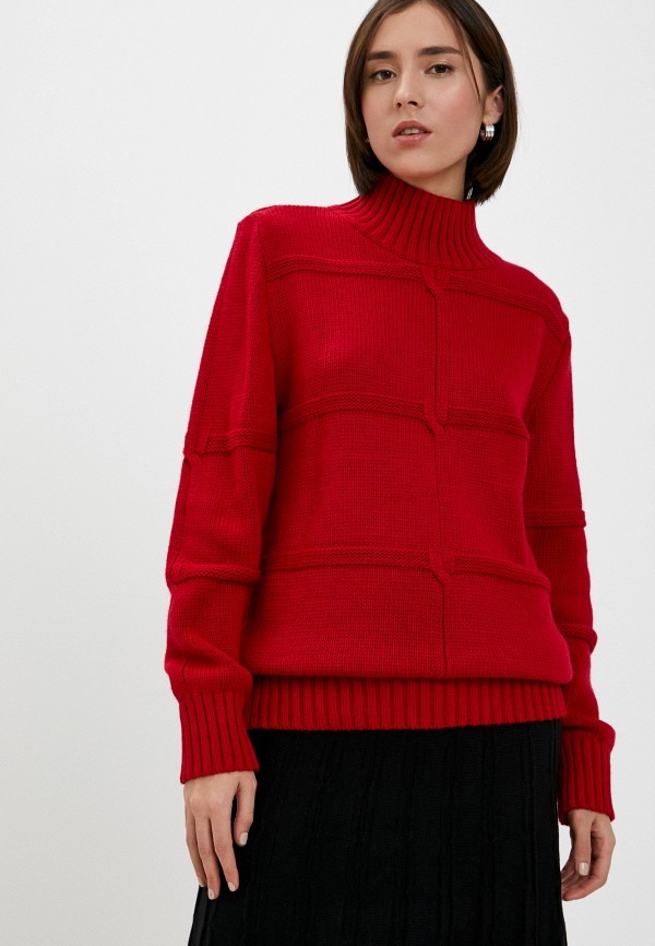 женский свитер milanika, красный