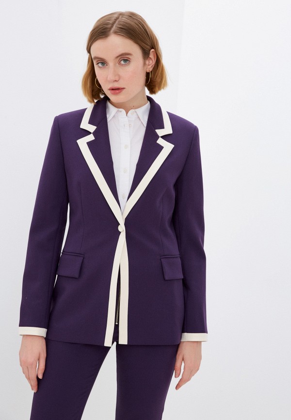 женский пиджак shishi, фиолетовый