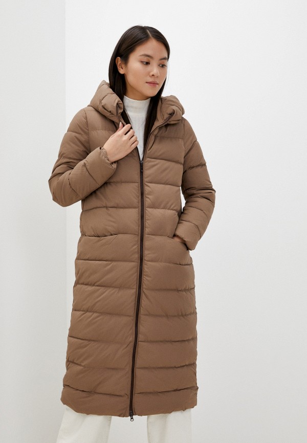 женская утепленные куртка leotex, коричневая