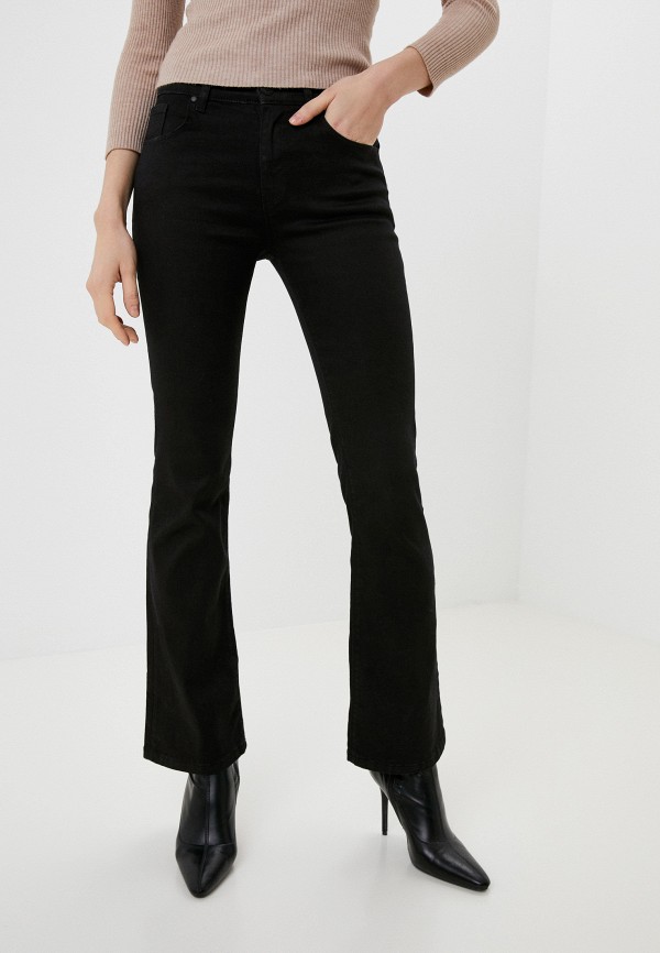 женские прямые джинсы whitney, черные
