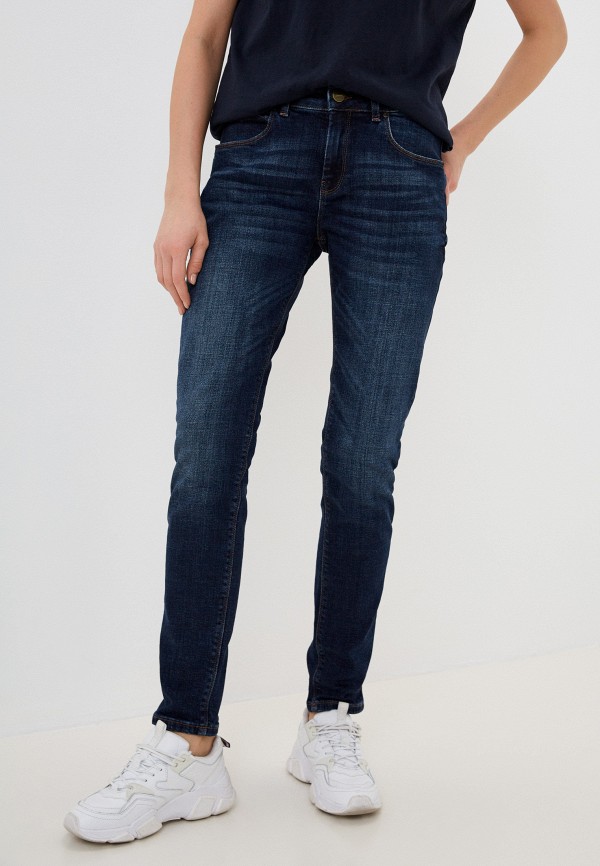 женские прямые джинсы whitney, синие