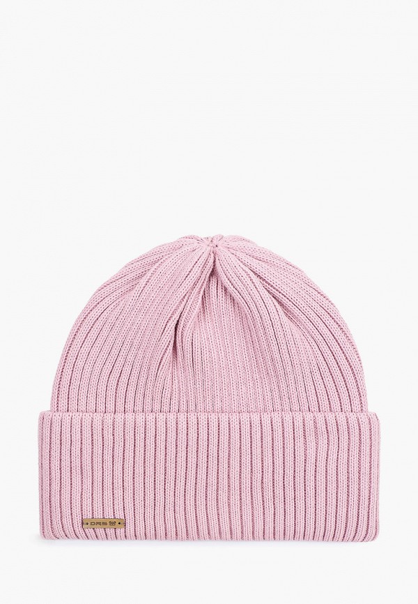 женская шапка dairos, розовая