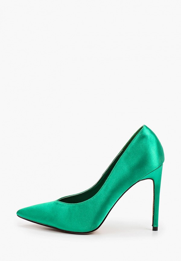 женские туфли-лодочки араз, зеленые