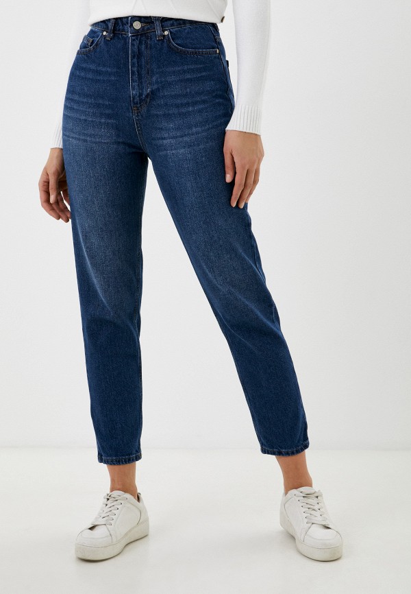 женские джинсы скинни trendyol, синие