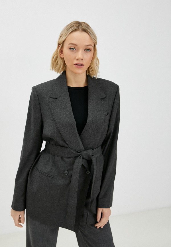 женский пиджак lusio, серый