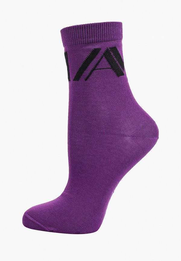 женские носки i am studio, фиолетовые