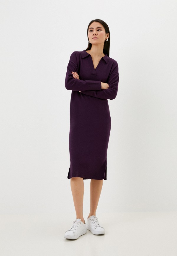 женское платье-свитеры a la tete, фиолетовое