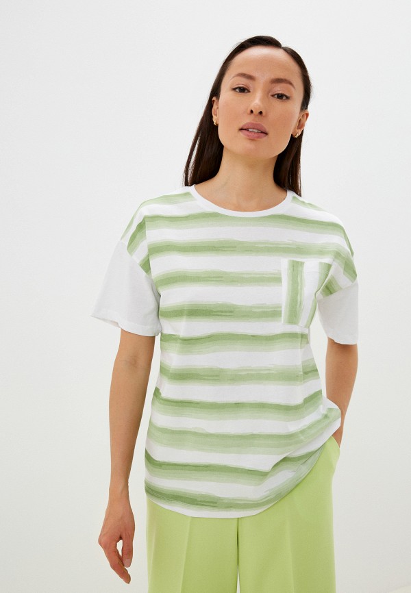 женская футболка savage, зеленая