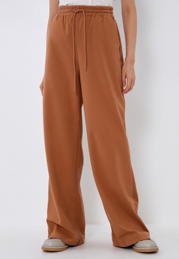женские повседневные брюки zarina, коричневые